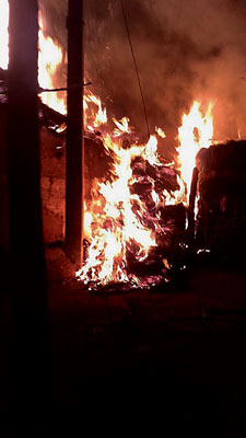 3 Houses got Fire in District