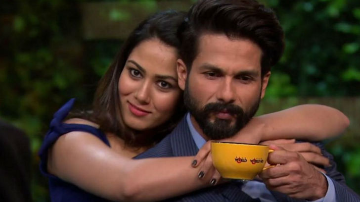 শাহিদ কপূর-মীরা রাজপুত: <br> 
বলিউডের ‘কিউটেস্ট কাপল’-এর তকমাটা তাঁদের দেওয়া যায় অনায়াসেই। বেশ কয়েকটি সিনে প্রেমের পর <br> অবশেষে সম্বন্ধ করেই বিয়ের পিঁড়িতে বসেছিলেন শাহিদ। শাহিদ ও মীরার পরিবার <br> একই সৎসঙ্গের সদস্য। সেখান থেকেই আসে বিয়ের সম্বন্ধ। কিন্তু নিজের থেকে ১৪ বছরের ছোট মীরাকে <br> বিয়ে করতে প্রথমে একটু দোটানায় ভুগছিলেন শাহিদ। পরে অবশ্য সেই বিভ্রান্তি কাটিয়ে মীরাকেই বিয়ে করেন তিনি।