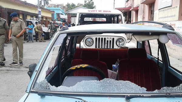 Unrest in a hospital for the death of a baby 