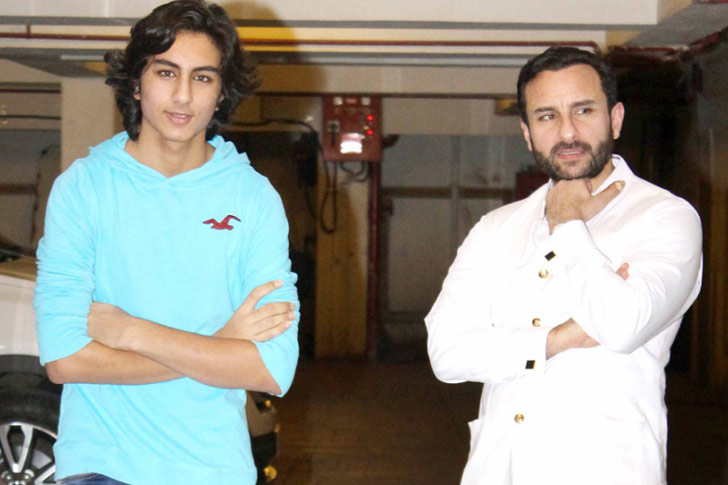 সইফ আলি খান-ইব্রাহিম খান: <br> 
মেয়ে সারা যতটা মা অমৃতার মতো, ছেলে ইব্রাহিম ততটাই বাবার ধাঁচে গড়া। ইব্রাহিমকে দেখতে অনেকটা ‘দিল চাহতা হ্যায়’-এর সইফের মতো।