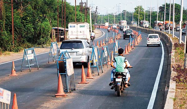 Service road is going to be made at Kona Expressway only for bikes 