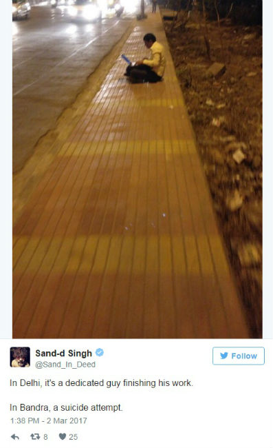 ‘দিল্লির ক্ষেত্রে একে বলবে কাজের ডেডিকেশন। বান্দ্রা হলে আত্মরক্ষার চেষ্টা।’