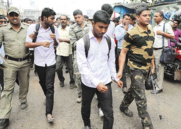 Anger over bus fare, Bus vandalized