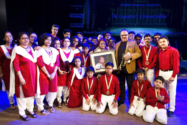 Kishore Sodha and Shanoli Sen performed duets at Kalamandir dgtl
