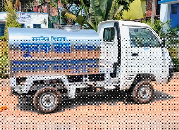 Water car bought from MLA lad money