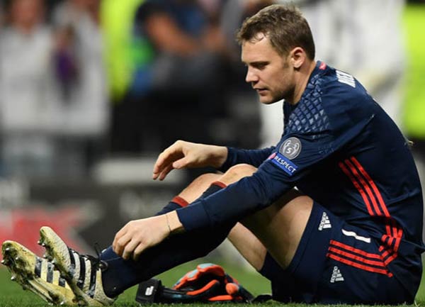 Headache for Bayern Munich as Manuel Nneuer ruled out due to injury