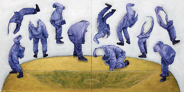 স্মরণ: গ্যাঞ্জেস গ্যালারিতে আয়োজিত প্রদর্শনীর একটি ছবি