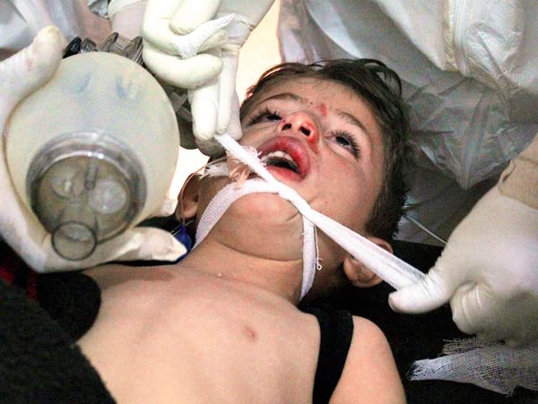 Gas Attack in Syria, 58 death amongst them 11 were Children