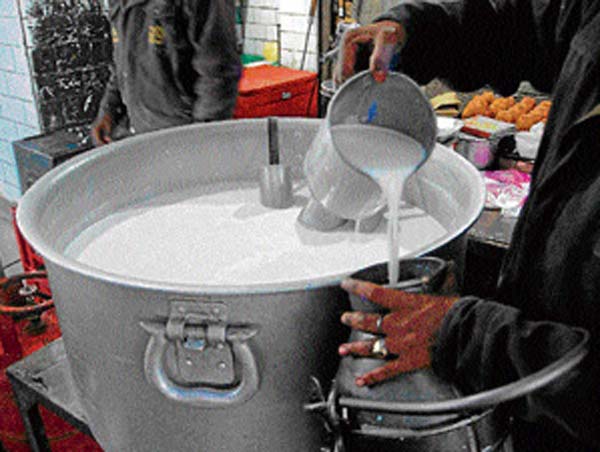 Adulterated milk is available in market