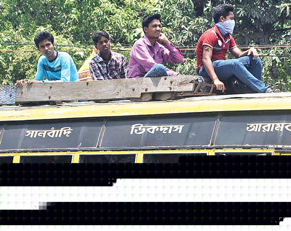 Student injured after fall from rooftop of a bus