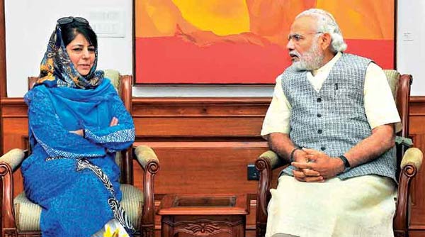 Modi Government pays no heed on Mehbooba Mufti's Pleading on kashmir issue