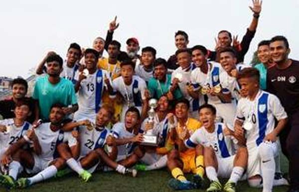 AIFF academy won the U-18 I League title by beating East Bengal