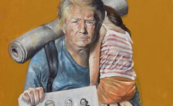 Syrian refugee artist Abdalla Al Omari’s The Vulnerability Series is all about naked reality