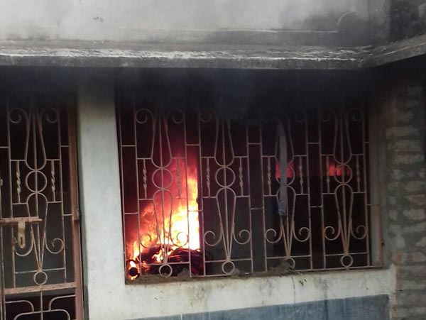 Niece and nephew allegedly charred to death by uncle at Ghatal 