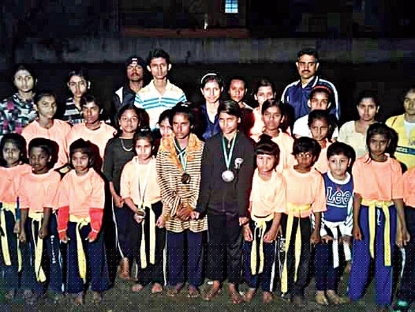 Arup sir conducts classes of Self-defense for women