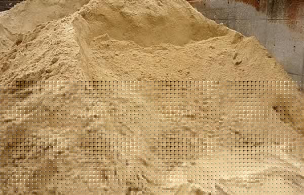 Sand is being taken illegally