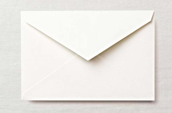 Chairman's name will be written in an envelope