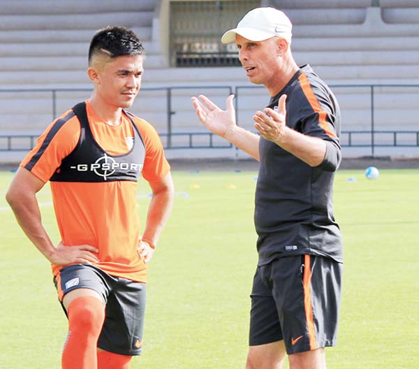 Sunil Chhetri to be rested for the friendly match against Nepal