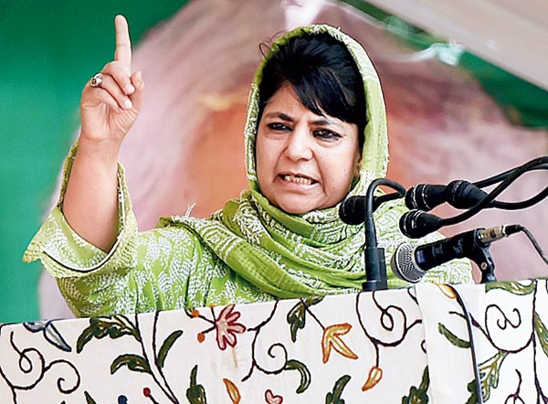e the tension in the valley, sharing should increase between two Kashmir's, said Mehbooba Mufti