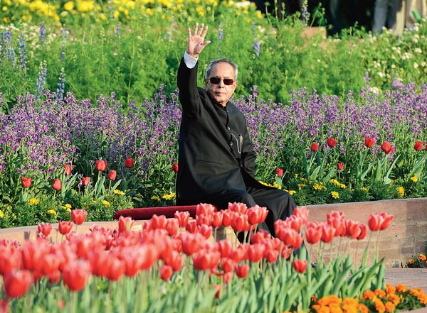 The thirteenth President of India Pranab Mukherjee successfully passed with Star Marks