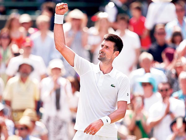 Novak Djokovic started his dream journey in Wimbledon