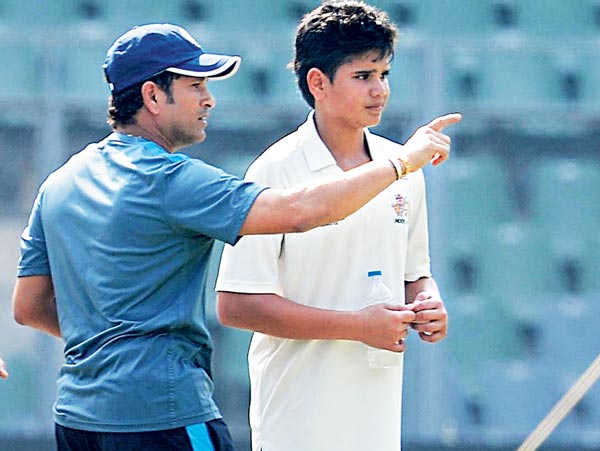 Tendulkar wants his son Arjun never burden with expectation