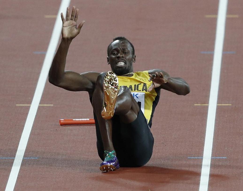 ইউসেন বোল্ট: বোল্ট মানেই গতি। একটা সময় বিদ্যুতের ভোল্টের সঙ্গে তুলনা করা হত তাঁকে। গোটা কেরিয়ারে একের পর এক সোনা জিতেছেন। এখনও বিশ্বের দ্রুততম মানুষ তিনিই। তবে শেষ রেসে চোটের কারণে দৌড়ই শেষ করতে পারেননি এই স্প্রিন্টার।