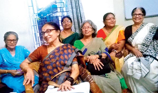 Older people are being trained on various subjects