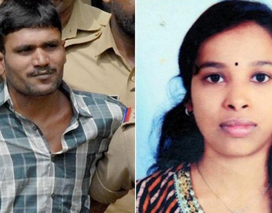 সৌমা ধর্ষণ মামলা-২০১১:
২০১১-র ১ ফেব্রুয়ারি। লোকাল ট্রেনে করে কেরলের এর্নাকুলাম থেকে শোরনুরে যাচ্ছিলেন বছর তেইশের সৌমা। ভাল্লাথোল নগর স্টেশনে তাঁর শ্লীলতাহানির চেষ্টা করা হয়। বাধা দিতে গেলে তাঁকে ট্রেন থেকে ফেলে দেয় অভিযুক্ত গোবিন্দচামি। এরপর ট্রেন থেকে নেমে আহত সৌমাকে ধর্ষণ করে খুন করে গোবিন্দ। শীর্ষ আদালতের রায়ে যাবজ্জীবন সাজা পায় গোবিন্দ।