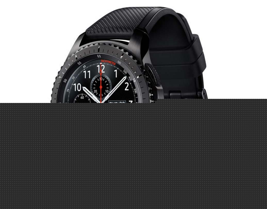 স্যামসাং-এর স্মার্টওয়াচ বাজারে বেশ জনপ্রিয়। স্যামসাং গিয়ার এস ৩ স্মার্টওয়াচে রয়েছে এস ২ ডুয়াল কোর প্রসেসর, ১.৩ ইঞ্চি টাচস্ক্রিন ডিসপ্লে, ওয়াইফাই, ব্লু টুথ, হার্ট রেট সেন্সর, অ্যাকসেলেরোমিটার, জিপিএস-এর মতো একাধিক স্মার্ট ফিচার। দাম প্রায় ২৮ হাজার টাকা।