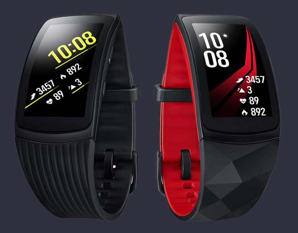 স্যামসাং গিয়ার ফিট ২ প্রো বিশ্ব বাজারে সদ্য আসা স্মার্টওয়াচ। এতে রয়েছে ১.৫ ইঞ্চি টাচস্ক্রিন ডিসপ্লে, ওয়াইফাই, ব্লু টুথ, হার্ট রেট সেন্সর, অ্যাকসেলেরোমিটার, মিউজিক প্লেয়ার, জিপিএস-এর মতো একাধিক স্মার্ট ফিচার। দাম প্রায় ১৩ হাজার টাকা।