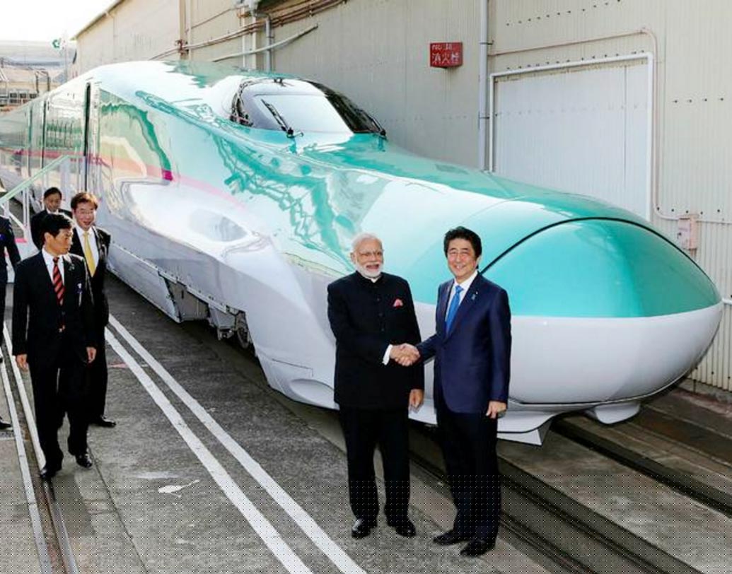 বুলেট প্রকল্পের যাত্রাপথের দৈর্ঘ্য ৫০৮ কিলোমিটার যা পেরতে এই ট্রেনের সময় লাগবে ২ থেকে ৩ ঘণ্টা।