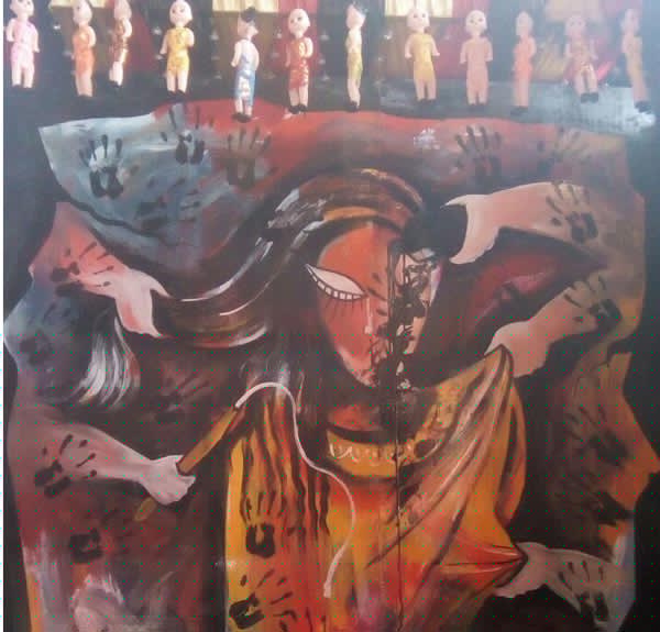 Woman power is the new theme of Puja Pandal