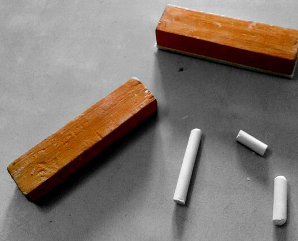 Controversy started over saying good bye to Chalk and duster in school