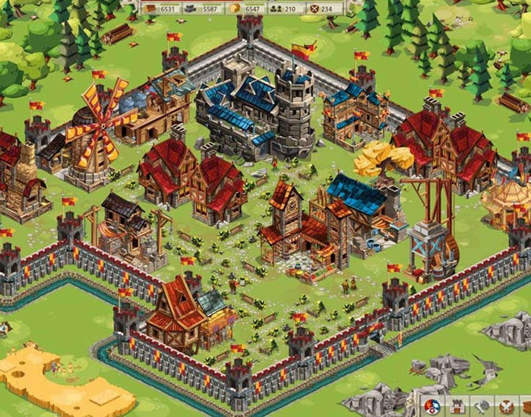 এম্পায়ার:
নিজের এম্পায়ার তৈরি করতে হয় এই খেলায়। এর পর শত্রুদের দুর্গ জয় করতে নিজের সৈন্যদের পাঠাতে হয়। অ্যান্ড্রয়েড দুনিয়ায় এই খেলায় ভীষণ জনপ্রিয়।