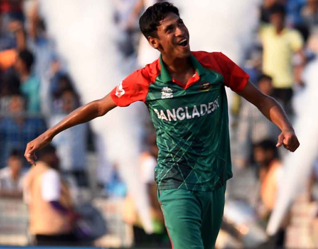 মুস্তাফিজুর রহমান: বাংলাদেশের এই বাঁহাতি কাটার মাস্টার থাকছেন দলের দ্বিতীয় পেসার হিসাবে।