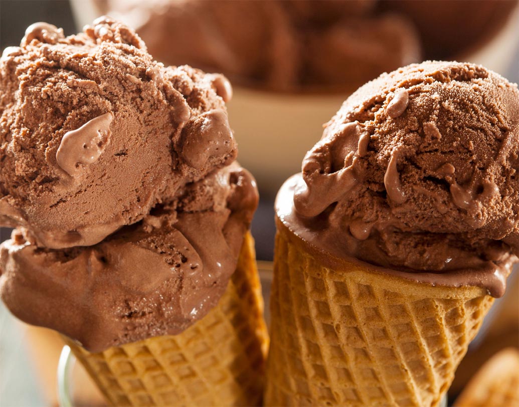 আইস ক্রিম।