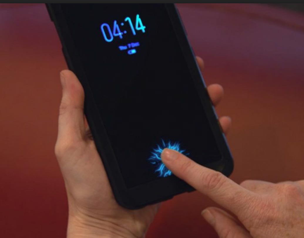 Vivo Smartphone Uses A Fingerprint Scanner Embedded Under The Device S Display Dgtl Anandabazar