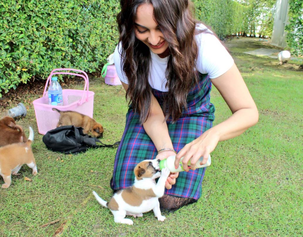 টুইটারে এই ছবিগুলি নিজেই শেয়ার করেছেন সোনাক্ষী। ছবি সোশ্যাল মিডিয়ায় পোস্ট হতেই নজর কেড়েছে নেটিজেনদের।