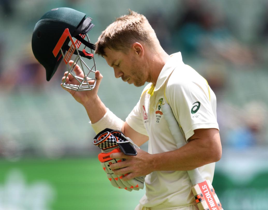 ডেভিড ওয়ার্নার, অস্ট্রেলিয়া। ছবি: এএফপি।