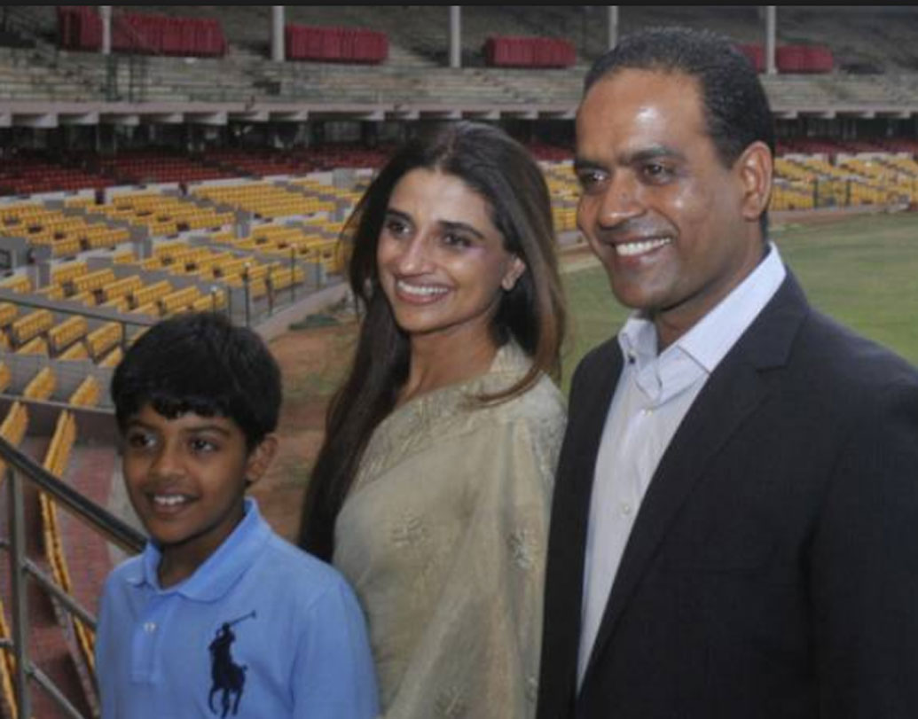 আরিয়ান জোশী: স্পিনার সুনীল জোশীর ছেলে আরিয়ান। ব্যাটিং হাতটা বেশ ভাল ছোট্ট জোশীর।