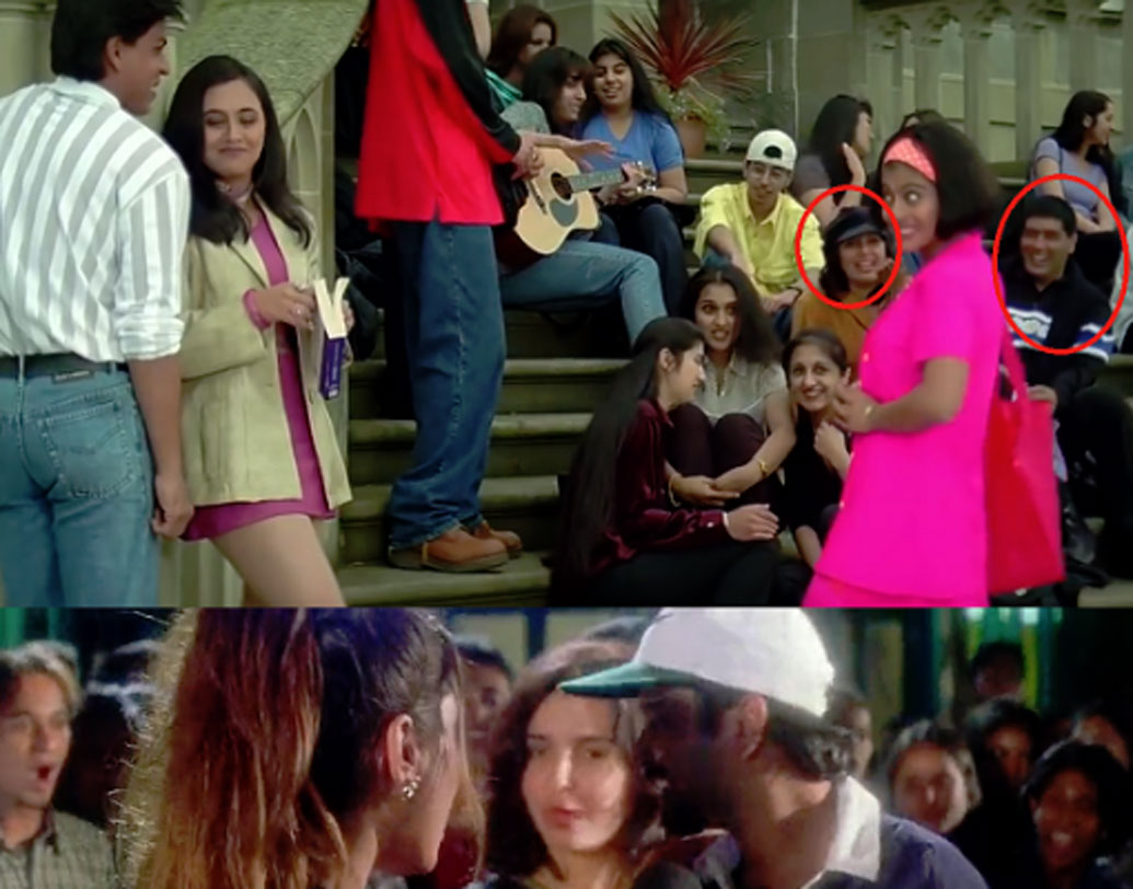 মণীশ মলহোত্র, ফারহা খান, কোরিওগ্রাফার গীতা কপূর এবং পরিচালক নিখিল আডবাণী এমনকি কর্ণ জোহরের মা হিরু জোহরকেও ‘কুছ কুছ হোতা হ্যয়’ ছবিতে ক্যামিও করতে দেখা গিয়েছে।