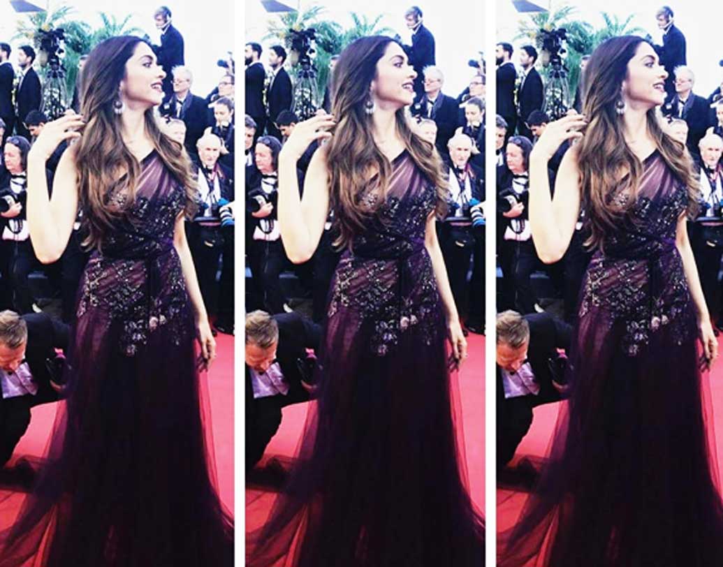 কান চলচ্চিত্র উৎসবের রেড কার্পেটের দিকে নজর থাকে গোটা দুনিয়ার। আর ২০১৭ সালে সেই রেড কার্পেট মাত করে দিয়েছিলেন দীপিকা পাড়ুকোন। সে দিন মার্চেসার একটি গাউন পরেছিলেন অভিনেত্রী। সেই গাউন এতটাই লম্বা যে মাঝে মধ্যে ঠিকঠাক করে দিতে হচ্ছিল ফোটোগ্রাফারদেরই। ডার্ক ওয়াইন রঙের সে গাউনের দাম ৫ লক্ষ ১৭ হাজার টাকা।