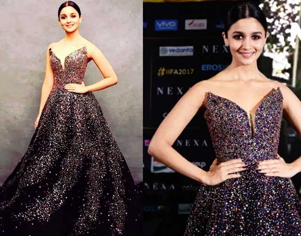 আলিয়ার প্রিয় ড্রেস ডিজাইনার জুহেইর মুরাদ। টিনসেল টাউনের পার্টি হোক বা কোনও ফ্যামিলি ফাংশান, আলিয়া কিন্তু জুহেইরের পোশাক পরতেই বেশি পছন্দ করেন। বি টাউনেরই একটি পুরস্কার বিতরণী অনুষ্ঠানের জন্য আলিয়া যে গাউনটি পরেছিলেন তার দাম ২৩ লক্ষ টাকা।