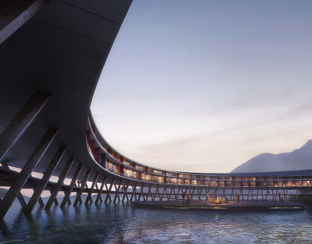 মিরিস, স্নোহেট্টা এবং পাওয়ার হাউসের যৌথ উদ্যোগে হোটেলটি তৈরি করা হচ্ছে। ২০২১-এ হোটেলটি চালু করার পরিকল্পনা রয়েছে বলে নির্মাতারা জানিয়েছেন।