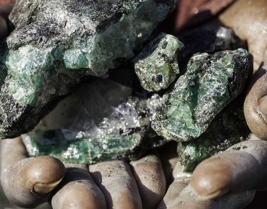 পান্নাটি প্রায় ৫৬৫৫ কারাটের, ওজন প্রায় এক কিলোগ্রাম একশো গ্রাম। জাম্বিয়ার কাগেম খনি থেকে এই ‘জ়াম্বো এমারেল্ড’ পাওয়া গিয়েছে।