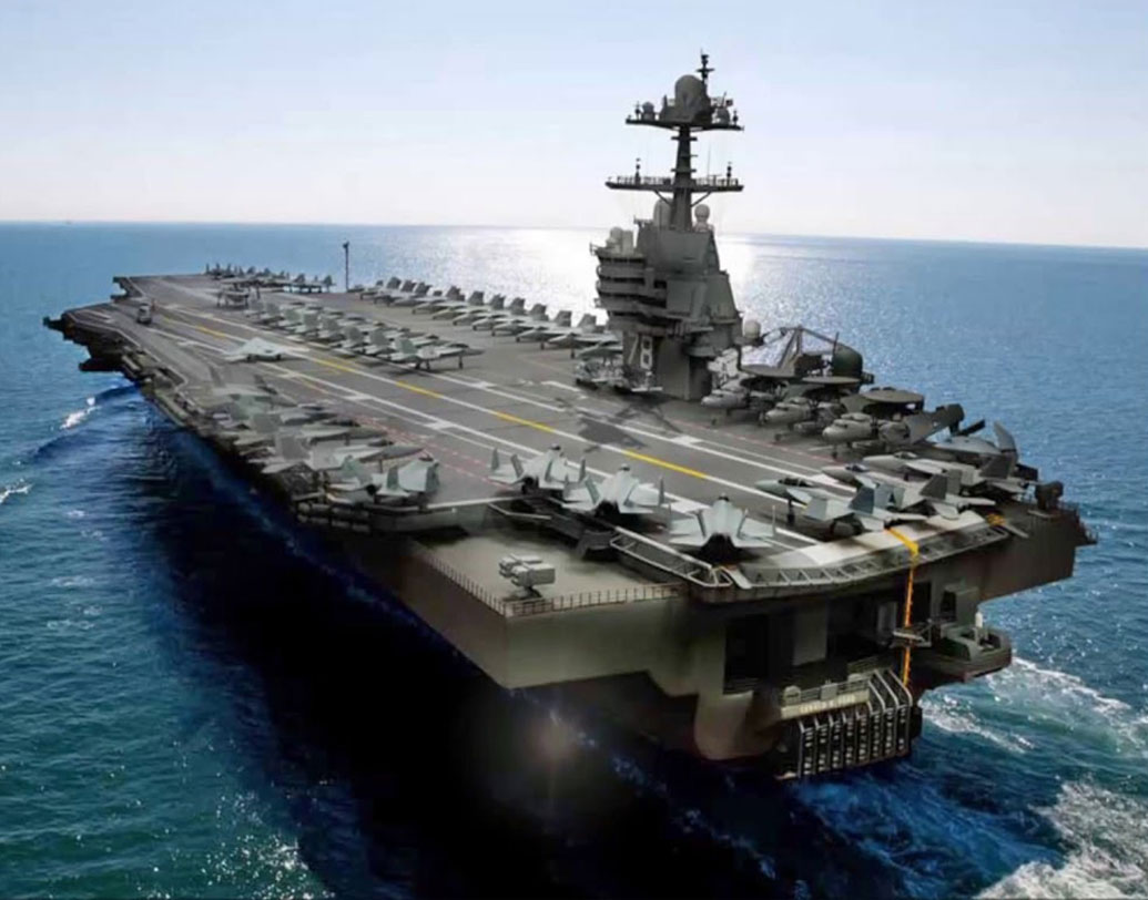 Sailors may responsible for USS Gerald R Ford fire incident in Red Sea, US Navy investigating