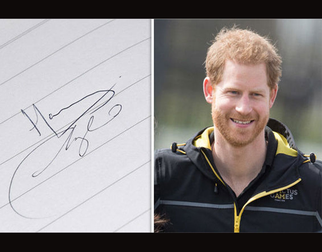 প্রিন্স হ্যারি: এক লক্ষ ৪৫ হাজার টাকা মূল্য ব্রিটেনের রাজকুমারের স্বাক্ষরের। তবে এই মূল্য নাকি প্রতি সপ্তাহেই বেড়ে চলেছে, বলছেন বিশেষজ্ঞরাই।