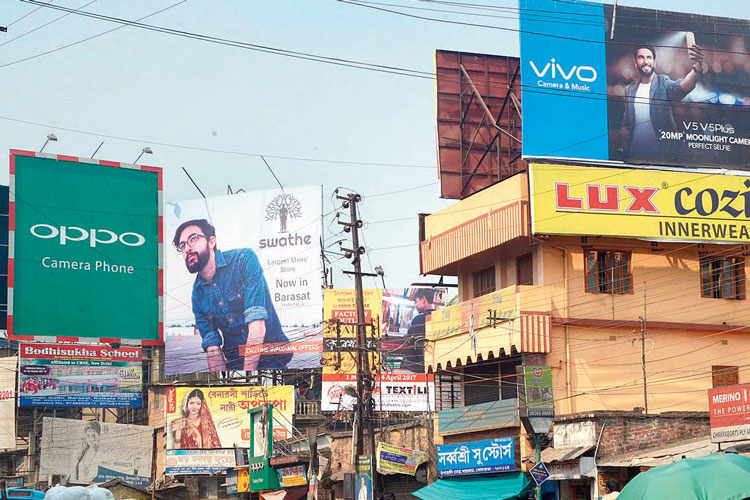 Controversy for Durga Puja poster