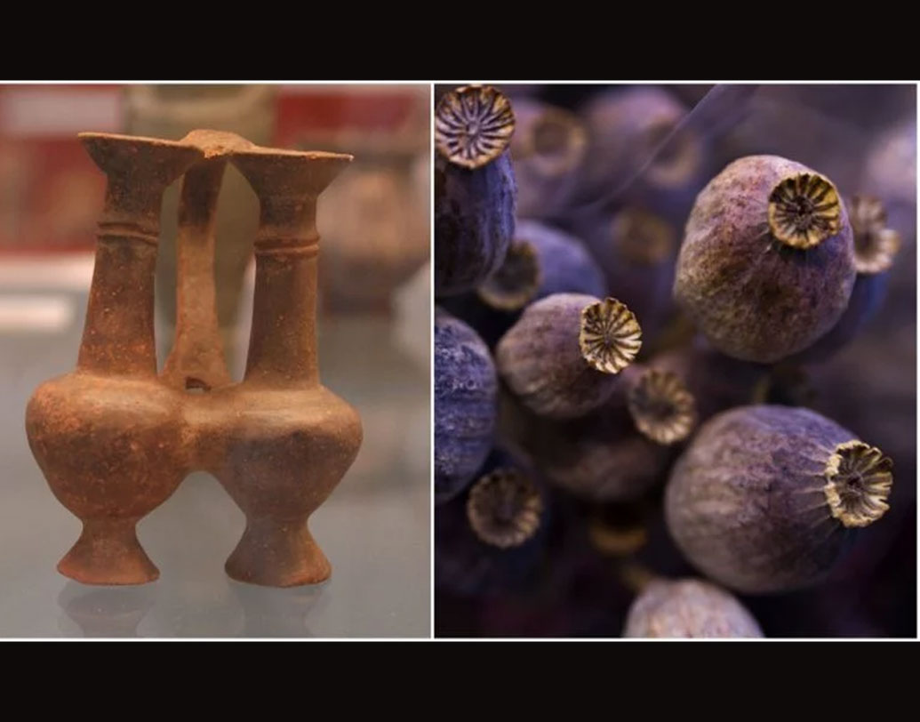 তৃতীয় শতকে উত্তর আফ্রিকার তেরতুলিয়ানদের লেখায় মাদক ও ওয়াইনের উল্লেখ রয়েছে। প্রাচীন যুগে ব্যথার উপশমের জন্য ব্যবহার করা হত মদও। তবে আফিম যে ক্ষতি করে, প্রাচীন চিকিৎসকদের অনেকের লেখায় একথাও উল্লেখ ছিল।